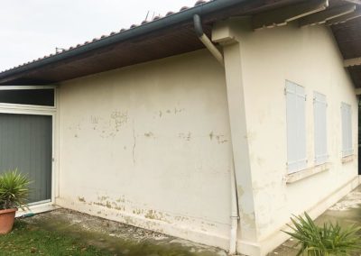 Rénovation d’une maison sur cave à HAGETMAU (40700)