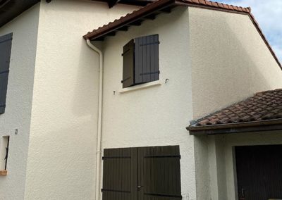 Traitement et protection façade maison à Saint-Pierre Du Mont (40280)